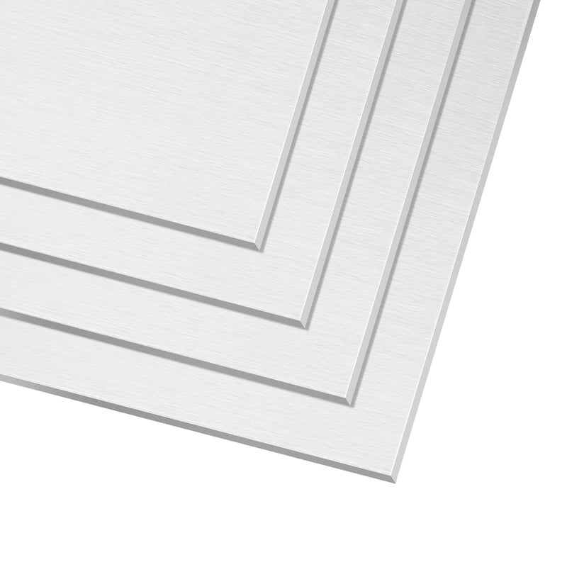 DAJAVE 6061 6x12 Aluminum Sheet 1/16 Inch Aluminum Plate, Thin Aluminums Sheet Metal 1.5mm Aluminums Metal Plate with Protective Film, Finely Polished and Deburred, for Crafting, Industry - Image 3